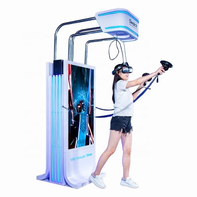 Earn Money VR Booth 9D Virtual Reality VR Arcade Game Machine 9D VR Simulator Shooting Game with CE RoHS