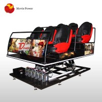 Interactive Cinema Equipment Business Plan for 7D Cinema with Motion Chair High Quality 7D Simulador de Cinema