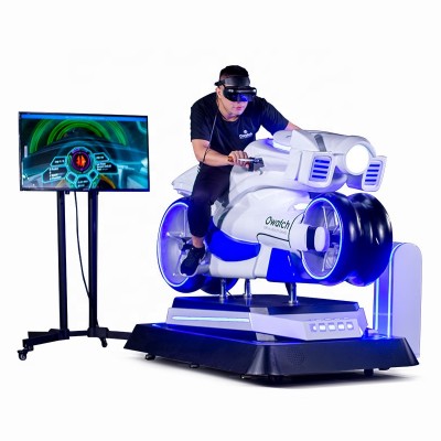 VR Arena 9D Race Car Virtual Reality Simulator VR Motorcycle 9D VR Arcade Motorbike Game Machine