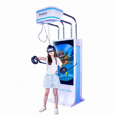 Earn Money VR Booth 9D Virtual Reality VR Arcade Game Machine 9D VR Simulator Shooting Game