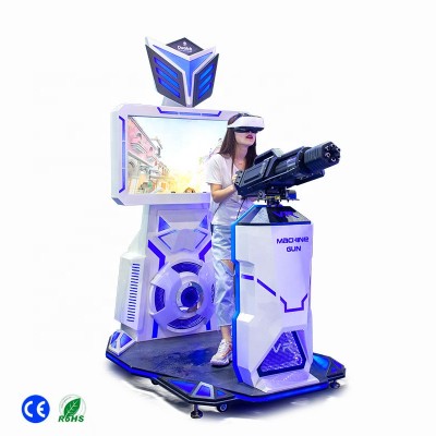 Standing VR ! Commercial Earn Money Machine 9d Virtual Reality VR Walking Shooting Game Simulator