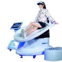 3DOF Electric Grass Skiing Simulator 9d VR slide